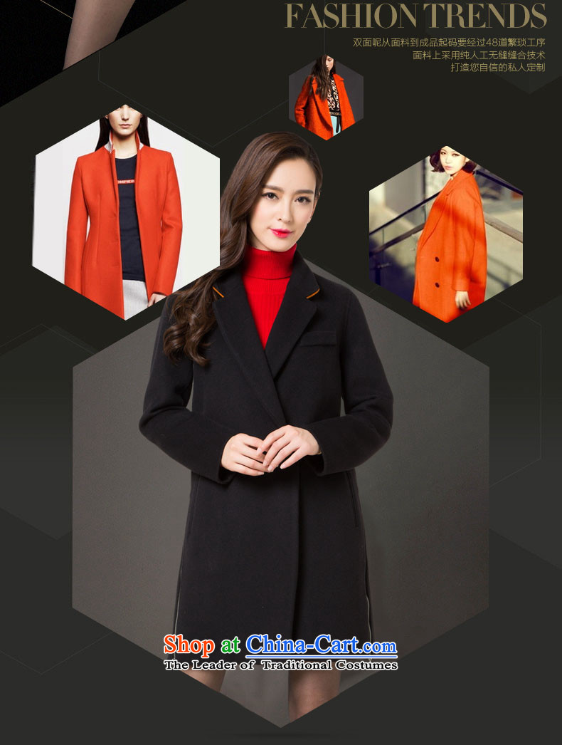 Hengyuan Cheung double-side coats, wool, the full length of the Korean version of the middle-aged wool coat W1527 stylish black L=170 picture, prices, brand platters! The elections are supplied in the national character of distribution, so action, buy now enjoy more preferential! As soon as possible.