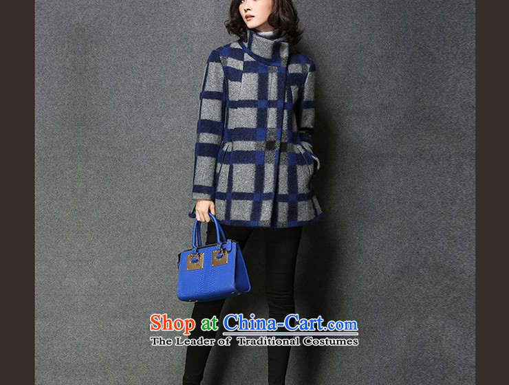 Tony Blair, 2015 autumn and winter new Korean female graphics thin latticed temperament larger gross a wool coat latticed XXL picture, prices, brand platters! The elections are supplied in the national character of distribution, so action, buy now enjoy more preferential! As soon as possible.