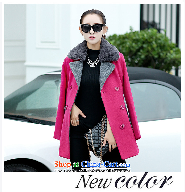 Yi love wave 2015 Fall/Winter Collections new Korean female decorated gross? Are Stylish coat gross girls jacket? Long 1115 Kim and L photo, prices, brand platters! The elections are supplied in the national character of distribution, so action, buy now enjoy more preferential! As soon as possible.