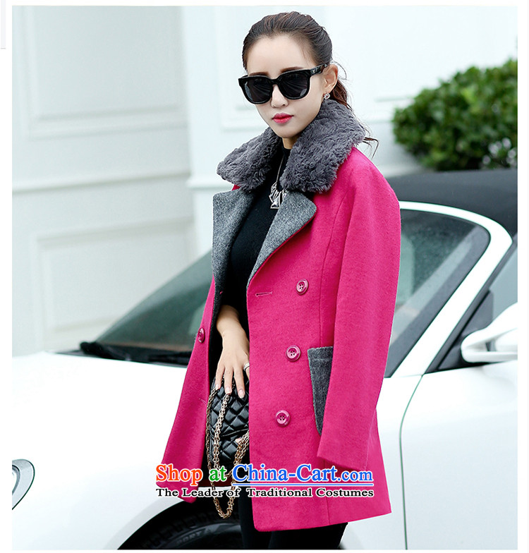 Yi love wave 2015 Fall/Winter Collections new Korean female decorated gross? Are Stylish coat gross girls jacket? Long 1115 Kim and L photo, prices, brand platters! The elections are supplied in the national character of distribution, so action, buy now enjoy more preferential! As soon as possible.