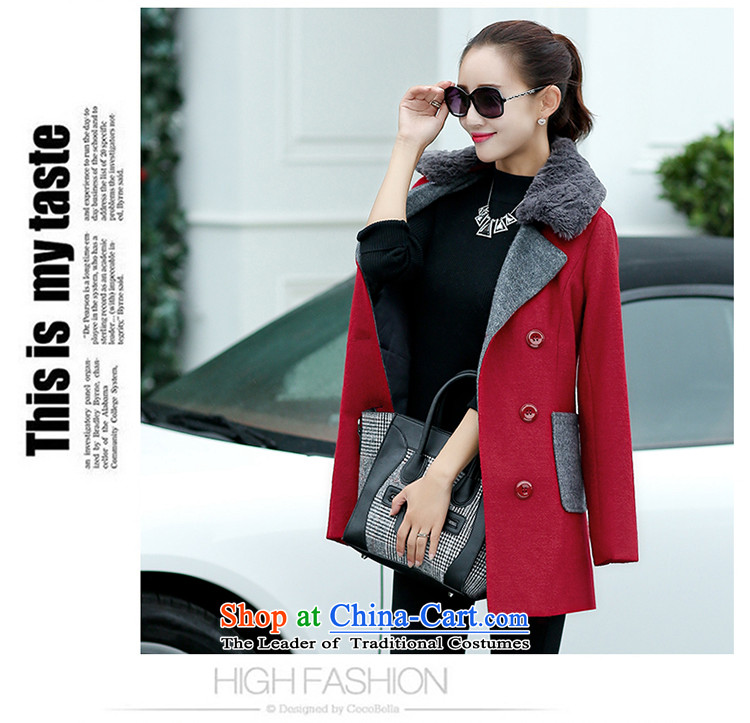 Yi love wave 2015 Fall/Winter Collections new Korean female decorated gross? Are Stylish coat gross girls jacket? Long 1115 Kim and L photo, prices, brand platters! The elections are supplied in the national character of distribution, so action, buy now enjoy more preferential! As soon as possible.