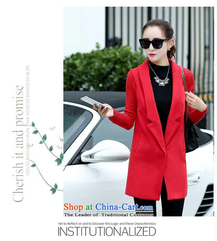 Yi love wave 2015 Fall/Winter Collections new coats female decorated so gross as graphics thin knitting cuff Korean girl in gross? jacket long 0331 is gray photo, the price, and S brand platters! The elections are supplied in the national character of distribution, so action, buy now enjoy more preferential! As soon as possible.