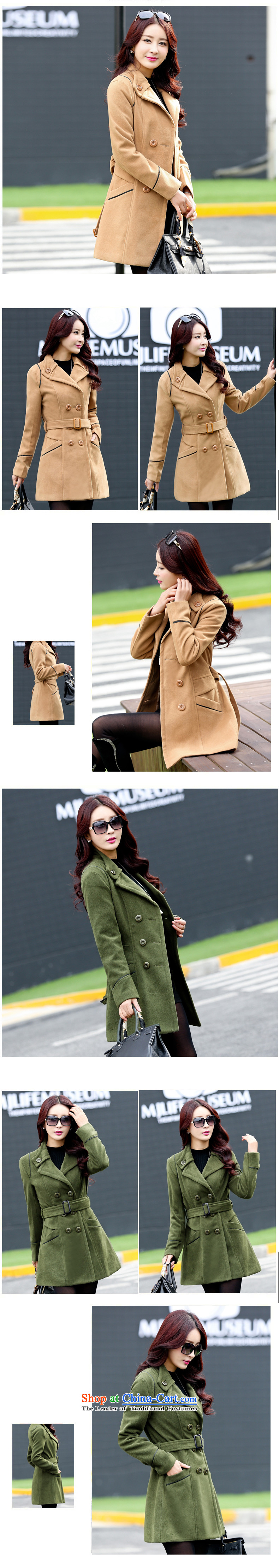 The unaffordability of personal 2015 Fall/Winter Collections new coats of ladies hair? Korean wild jacket female 9600T? wine red    L picture, prices, brand platters! The elections are supplied in the national character of distribution, so action, buy now enjoy more preferential! As soon as possible.