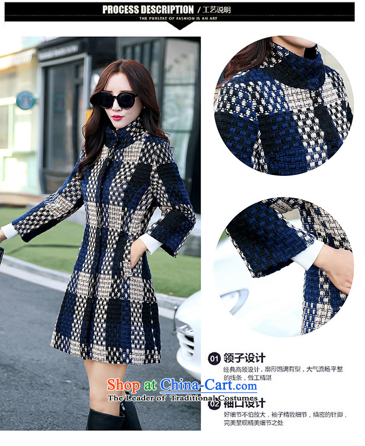 2015 Autumn and winter SNZZE new Korean version? The coats, wool, long warm winter a wind jacket color navy M picture, prices, brand platters! The elections are supplied in the national character of distribution, so action, buy now enjoy more preferential! As soon as possible.