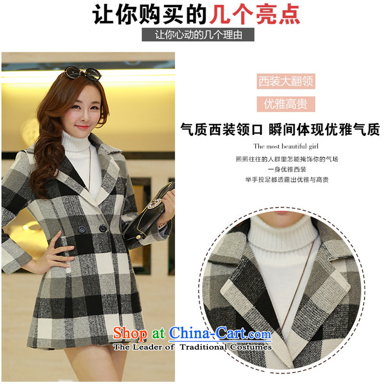 For M- Large 2015 Fall/Winter Collections for women to increase new grid gross? checkered picture 3XL jacket, prices, brand platters! The elections are supplied in the national character of distribution, so action, buy now enjoy more preferential! As soon as possible.