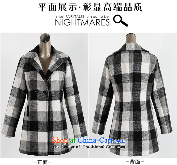 For M- Large 2015 Fall/Winter Collections for women to increase new grid gross? checkered picture 3XL jacket, prices, brand platters! The elections are supplied in the national character of distribution, so action, buy now enjoy more preferential! As soon as possible.