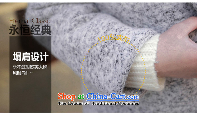 Javier cano 2015 winter clothing Korean Sau San-gross? coats cocoon female autumn) long thick wool a jacket gray M picture, prices, brand platters! The elections are supplied in the national character of distribution, so action, buy now enjoy more preferential! As soon as possible.