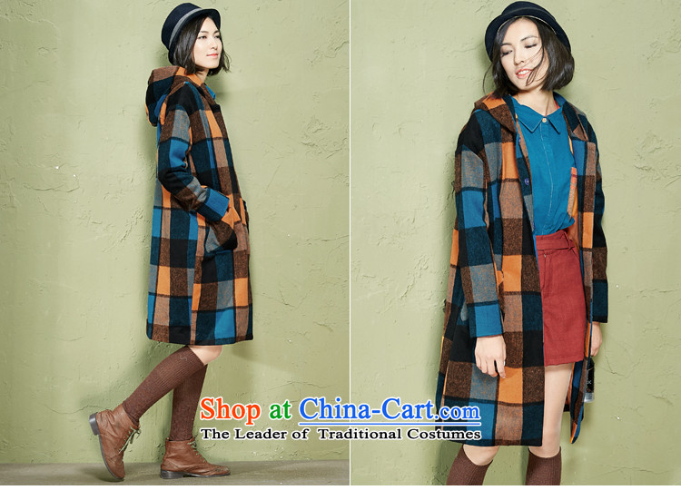 Sum of the United States sugar places the new 2015 British winter clothing retro plane collision color plaid gross? and orange color coats 2542756 L picture, prices, brand platters! The elections are supplied in the national character of distribution, so action, buy now enjoy more preferential! As soon as possible.