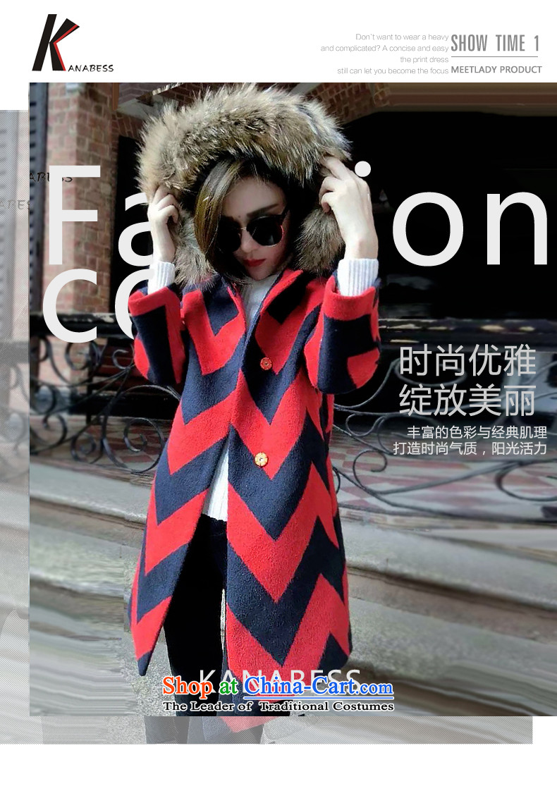 The Beth 2015 autumn and winter new Korean grid clip cotton waffle jacket, a long hair collar cap Sau San Mao coats female red blue? plaid plus L picture, prices, brand platters! The elections are supplied in the national character of distribution, so action, buy now enjoy more preferential! As soon as possible.