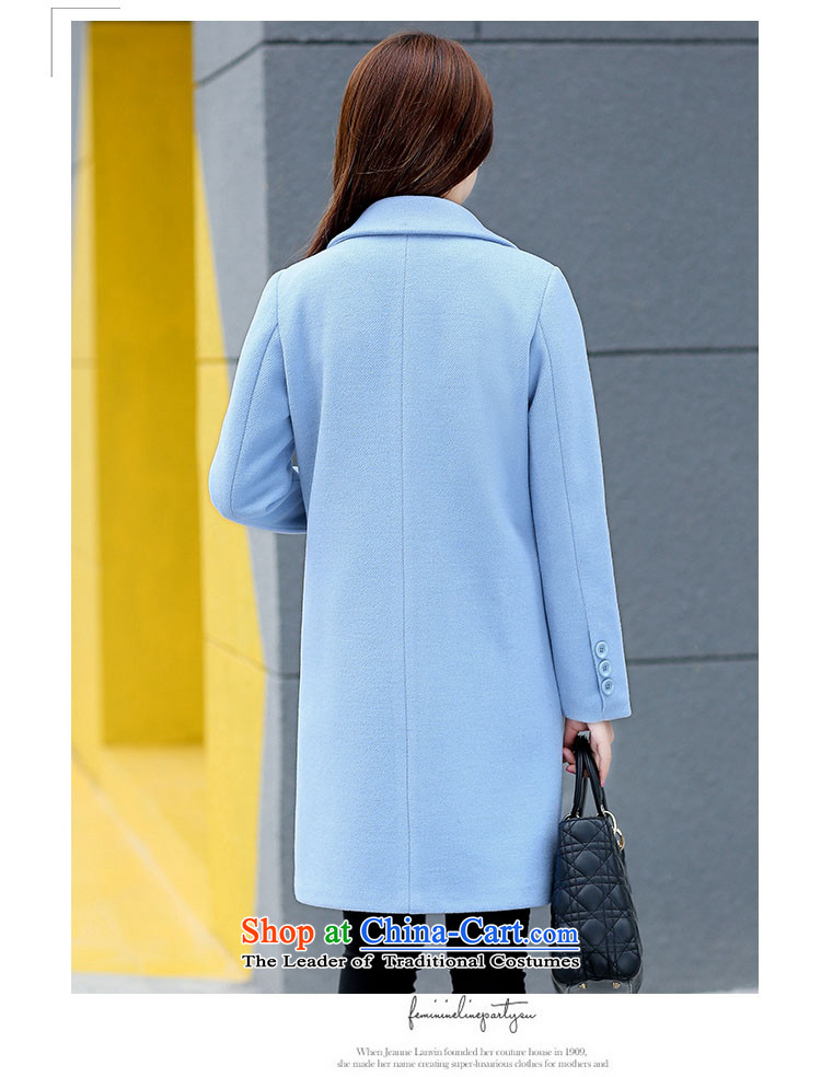 The HIV autumn and winter 2015 Chien new gross girls jacket? Long Korean Chic simplicity and color coat? Kim XL Photo, prices, brand platters! The elections are supplied in the national character of distribution, so action, buy now enjoy more preferential! As soon as possible.