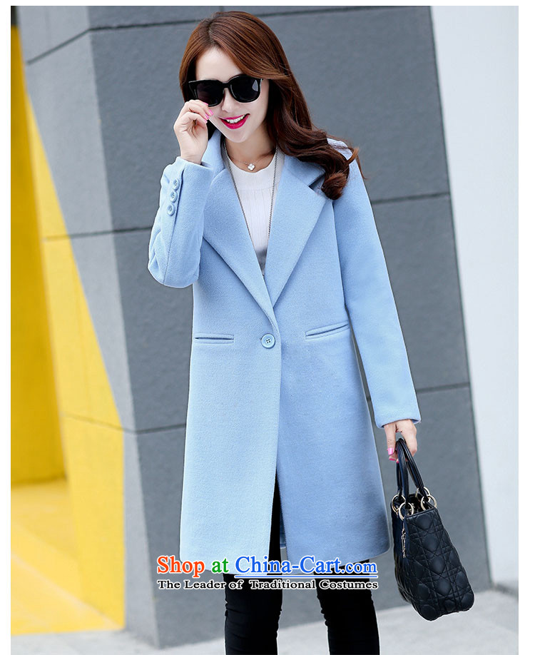 The HIV autumn and winter 2015 Chien new gross girls jacket? Long Korean Chic simplicity and color coat? Kim XL Photo, prices, brand platters! The elections are supplied in the national character of distribution, so action, buy now enjoy more preferential! As soon as possible.