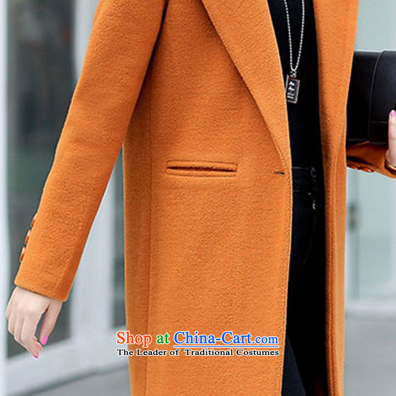 The HIV autumn and winter 2015 Chien new gross girls jacket? Long Korean Chic simplicity and color coat? Kim XL, HIV to sin shopping on the Internet has been pressed.