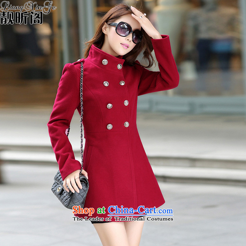 Xin Ge 2015 talks on the autumn and winter new version korea long Sau San gross coats and women code? a jacket Var y pressure China Red Cross talks beginning M , , , shopping on the Internet