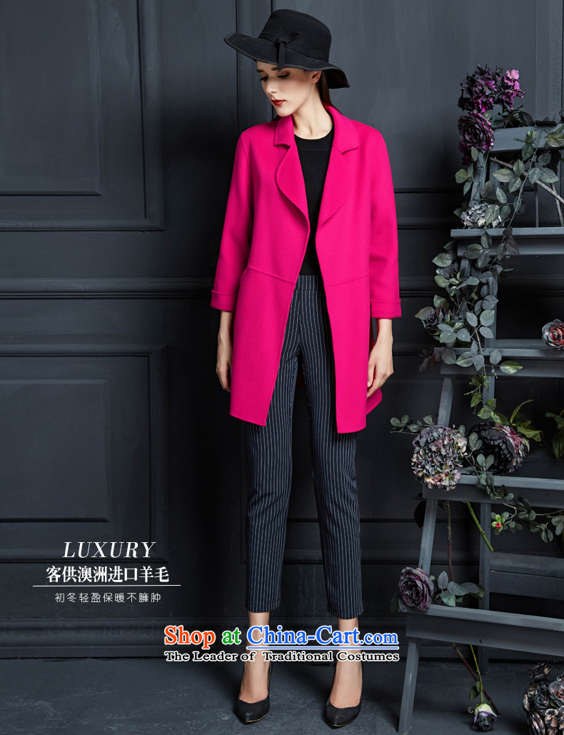 Van Gogh Cherrie Ying 2015 Autumn In New Ms. long straight hair? jacket plain manual high-end 2-sided woolen coat 8561 IN RED M picture, prices, brand platters! The elections are supplied in the national character of distribution, so action, buy now enjoy more preferential! As soon as possible.