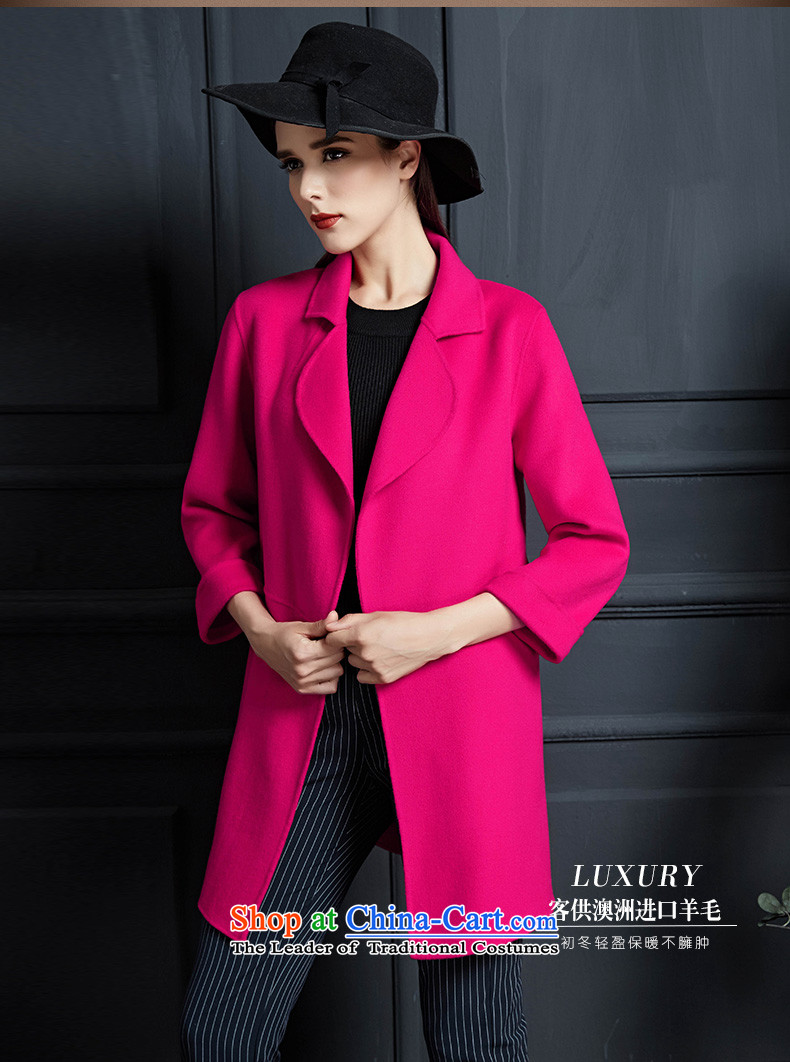 Van Gogh Cherrie Ying 2015 Autumn In New Ms. long straight hair? jacket plain manual high-end 2-sided woolen coat 8561 IN RED M picture, prices, brand platters! The elections are supplied in the national character of distribution, so action, buy now enjoy more preferential! As soon as possible.