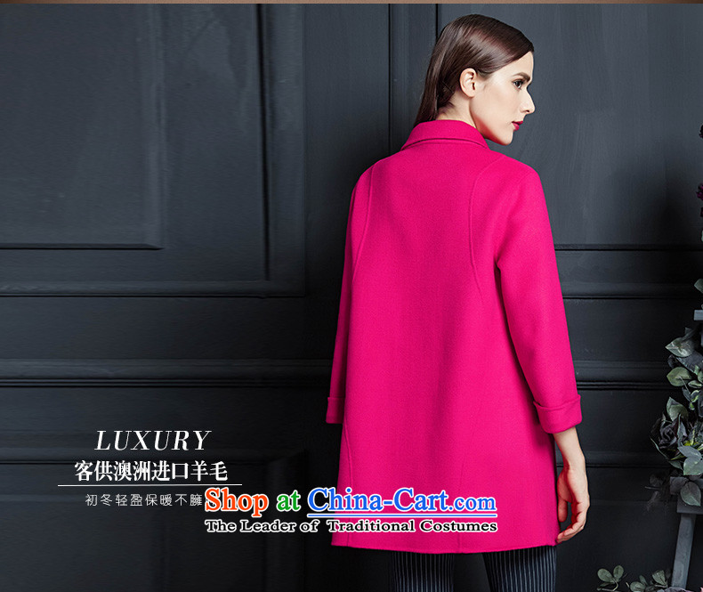 Van Gogh Cherrie Ying 2015 Autumn In New Ms. long straight hair? jacket plain manual high-end 2-sided woolen coat 8561 IN RED M picture, prices, brand platters! The elections are supplied in the national character of distribution, so action, buy now enjoy more preferential! As soon as possible.