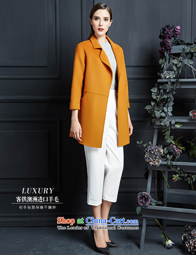 Van Gogh Cherrie Ying 2015 Autumn In New Ms. long straight hair? jacket plain manual high-end 2-sided woolen coat 8561 IN RED M picture, prices, brand platters! The elections are supplied in the national character of distribution, so action, buy now enjoy more preferential! As soon as possible.