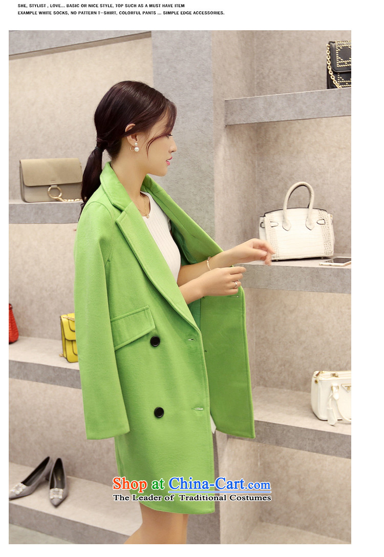 Wide service new double-coats women 2015 gross? of autumn and winter in Korea long suit for Sau San a wool coat 710 RED ROUGE L picture, prices, brand platters! The elections are supplied in the national character of distribution, so action, buy now enjoy more preferential! As soon as possible.