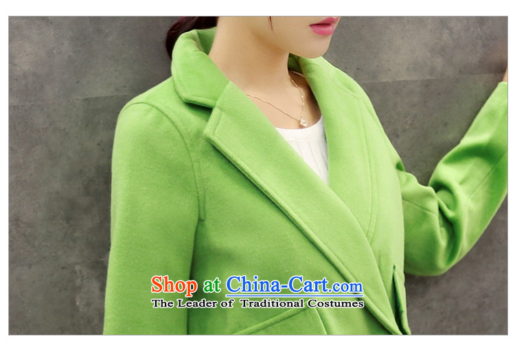 Wide service new double-coats women 2015 gross? of autumn and winter in Korea long suit for Sau San a wool coat 710 RED ROUGE L picture, prices, brand platters! The elections are supplied in the national character of distribution, so action, buy now enjoy more preferential! As soon as possible.