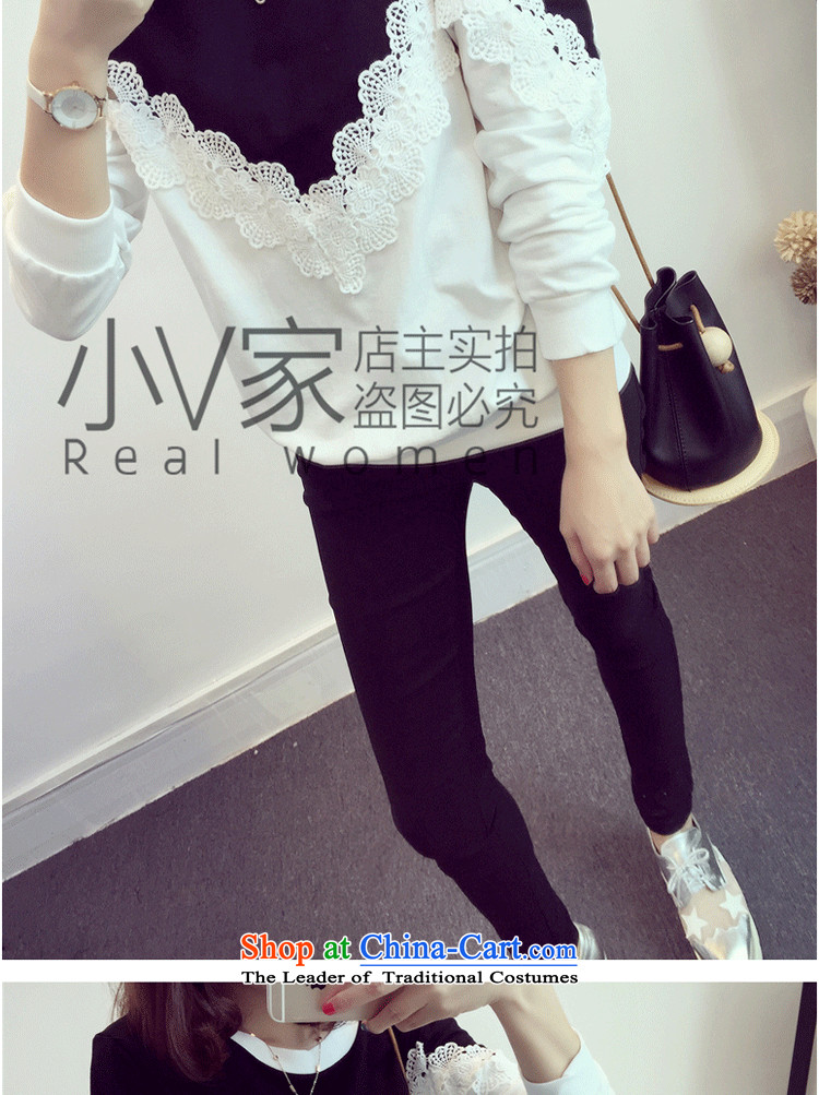 Judy li ya 2015 new larger women wear shirts thick mm autumn boxed long-sleeved T-shirt shirt female 200 catties thick sister sweater large white XXXL code picture, prices, brand platters! The elections are supplied in the national character of distribution, so action, buy now enjoy more preferential! As soon as possible.