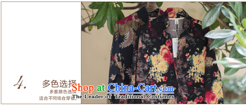 The sub-cotton linen 2015 autumn and winter new ethnic stamp warm coat girl in older loose cotton coat large floral jacket 6682-1 black are code picture, prices, brand platters! The elections are supplied in the national character of distribution, so action, buy now enjoy more preferential! As soon as possible.