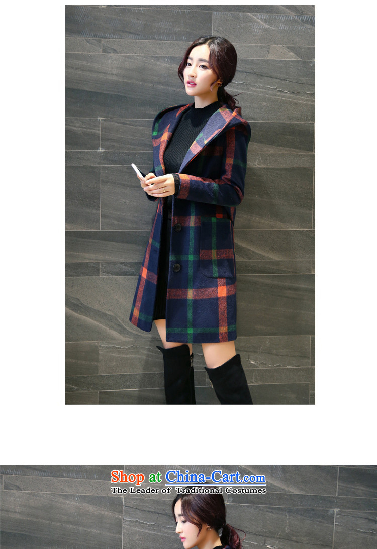 The land of  autumn and winter 2015 Women's new Korean version of a Korean version of gross? jacket coat women gross Sau San? Picture red and yellow color pictures of the L, prices, brand platters! The elections are supplied in the national character of distribution, so action, buy now enjoy more preferential! As soon as possible.