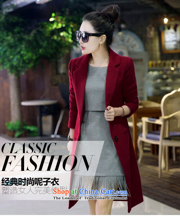 Yu unmatched amount is dancing girl in the jacket of Korean women Sau San 2015 autumn and winter, Ms. thin suits for video a wool coat green M picture, prices, brand platters! The elections are supplied in the national character of distribution, so action, buy now enjoy more preferential! As soon as possible.