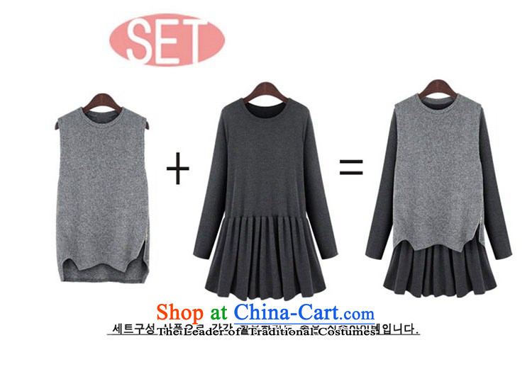 To increase the number of women in the skirt long-sleeved two kit in the medium to long term, Ms. loose dress for winter carbon XXXXL picture, prices, brand platters! The elections are supplied in the national character of distribution, so action, buy now enjoy more preferential! As soon as possible.