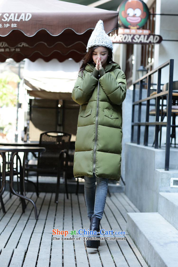 2015 winter clothing new Korean version of large numbers of female students with thick cotton clothing thickened MM loose thick, Hin thin, thick long winter in sister cotton coat down jacket black XXXL picture, prices, brand platters! The elections are supplied in the national character of distribution, so action, buy now enjoy more preferential! As soon as possible.