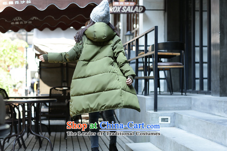 2015 winter clothing new Korean version of large numbers of ladies in MM thick long thick cotton clothing is a loose thick, Hin thin cotton coat of thick sister students down jacket black XXXL picture, prices, brand platters! The elections are supplied in the national character of distribution, so action, buy now enjoy more preferential! As soon as possible.
