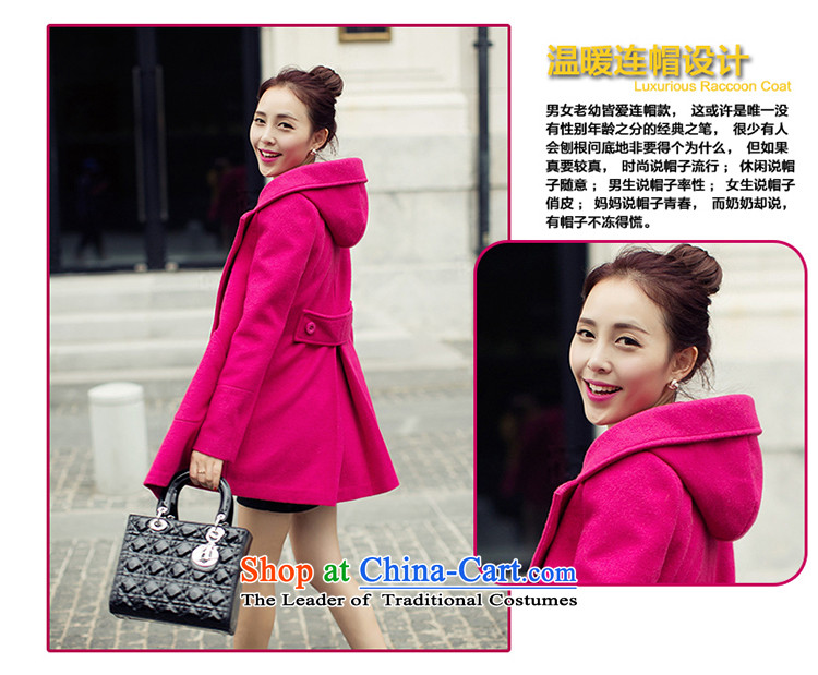 The autumn new for women? female Korean Stylish coat small wind in long-gross coats of female 82268? red L picture, prices, brand platters! The elections are supplied in the national character of distribution, so action, buy now enjoy more preferential! As soon as possible.