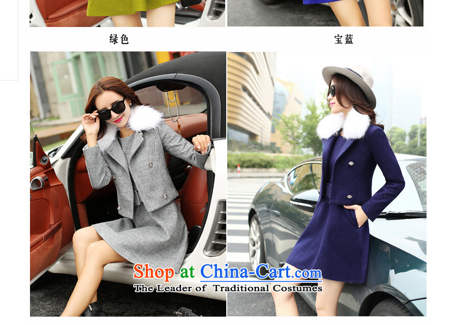 Great poem of autumn 2015 new gross female Korean jacket?? coats of gross short in long-sleeved long hair? The skirt a wool coat kit skirt RED M picture, prices, brand platters! The elections are supplied in the national character of distribution, so action, buy now enjoy more preferential! As soon as possible.