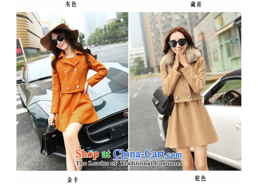 Great poem of autumn 2015 new gross female Korean jacket?? coats of gross short in long-sleeved long hair? The skirt a wool coat kit skirt RED M picture, prices, brand platters! The elections are supplied in the national character of distribution, so action, buy now enjoy more preferential! As soon as possible.