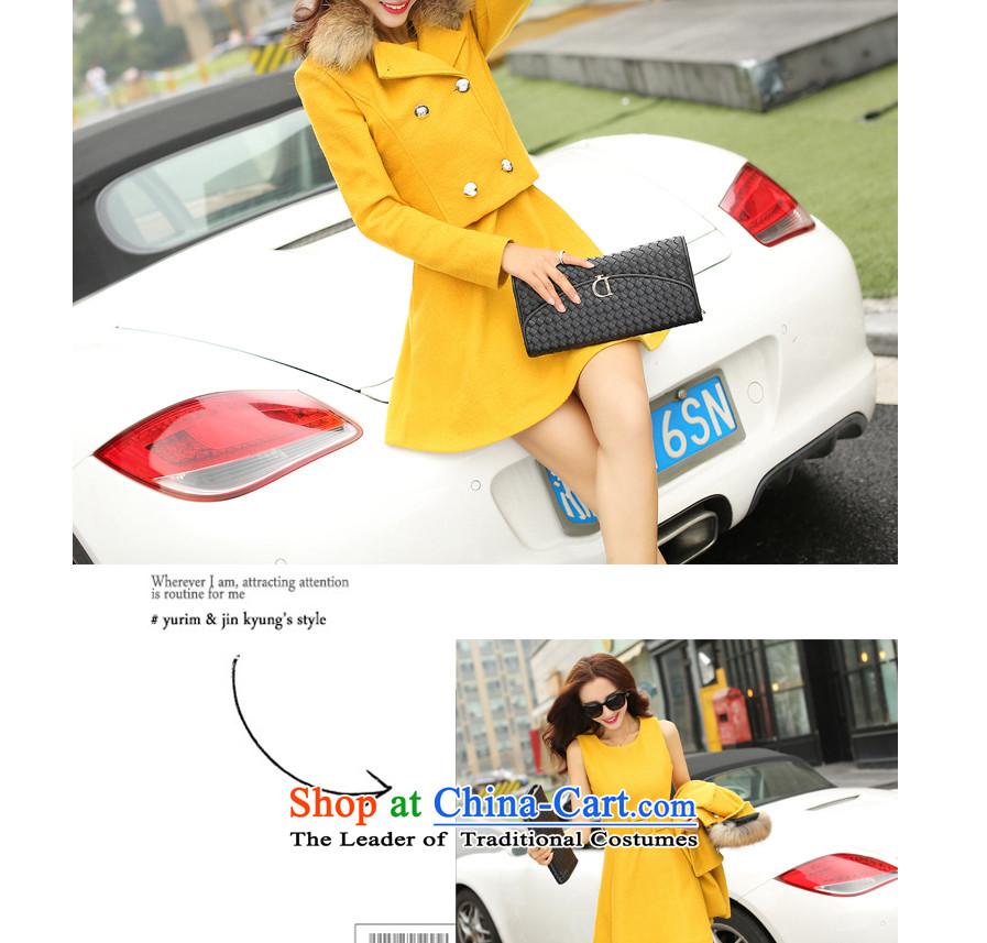 Great poem of autumn 2015 new gross female Korean jacket?? coats of gross short in long-sleeved long hair? The skirt a wool coat kit skirt RED M picture, prices, brand platters! The elections are supplied in the national character of distribution, so action, buy now enjoy more preferential! As soon as possible.