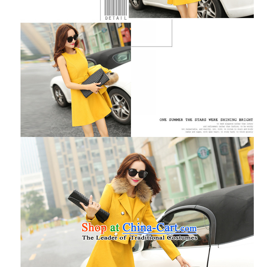 Great poem of autumn 2015 new gross female Korean jacket?? coats of gross short in long-sleeved long hair? The skirt a wool coat kit skirt RED M picture, prices, brand platters! The elections are supplied in the national character of distribution, so action, buy now enjoy more preferential! As soon as possible.