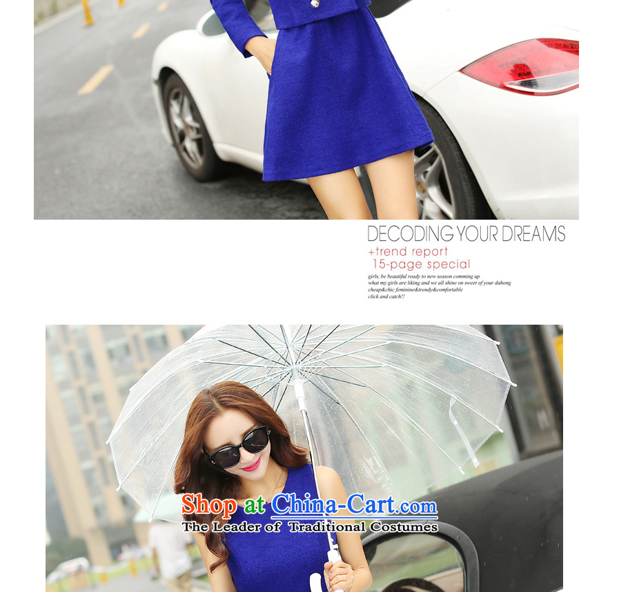 Great poem of autumn 2015 new gross female Korean jacket?? coats of gross short in long-sleeved long hair? The skirt a wool coat kit skirt RED M picture, prices, brand platters! The elections are supplied in the national character of distribution, so action, buy now enjoy more preferential! As soon as possible.