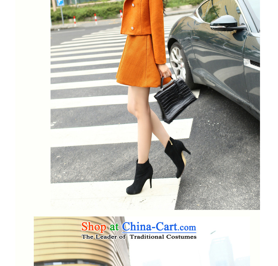 Great poem of autumn 2015 new gross female Korean jacket?? coats of gross short in long-sleeved long hair? The skirt a wool coat kit skirt RED M picture, prices, brand platters! The elections are supplied in the national character of distribution, so action, buy now enjoy more preferential! As soon as possible.