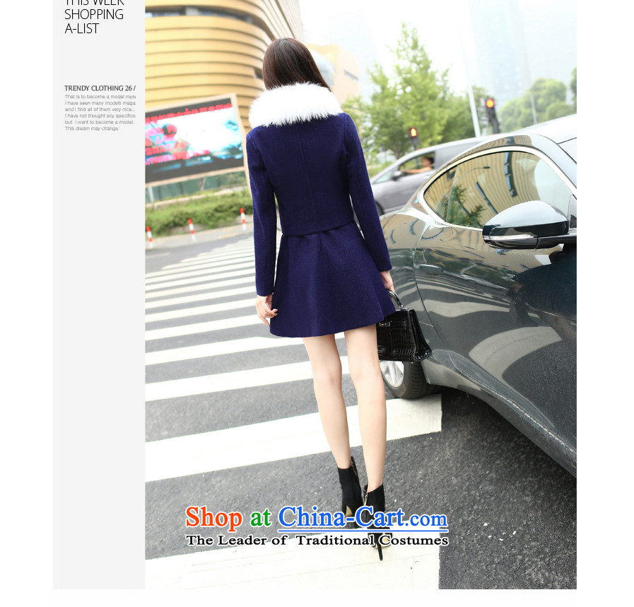 Great poem of autumn 2015 new gross female Korean jacket?? coats of gross short in long-sleeved long hair? The skirt a wool coat kit skirt RED M picture, prices, brand platters! The elections are supplied in the national character of distribution, so action, buy now enjoy more preferential! As soon as possible.