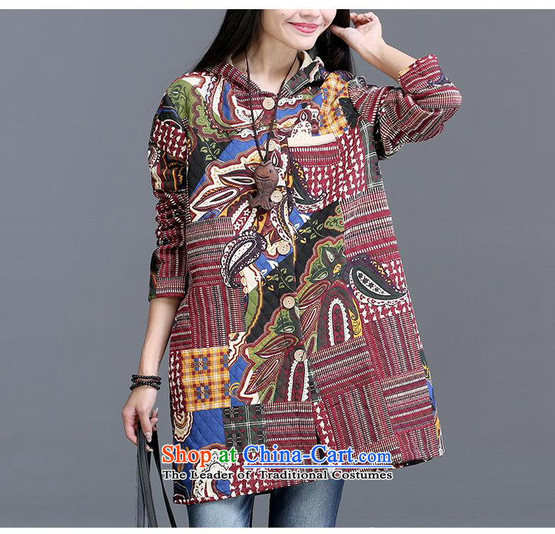 Equipment for autumn and winter clothing new stylish shirt stamp leisure Korean version of large code thick cardigan hoodie red L picture, prices, brand platters! The elections are supplied in the national character of distribution, so action, buy now enjoy more preferential! As soon as possible.