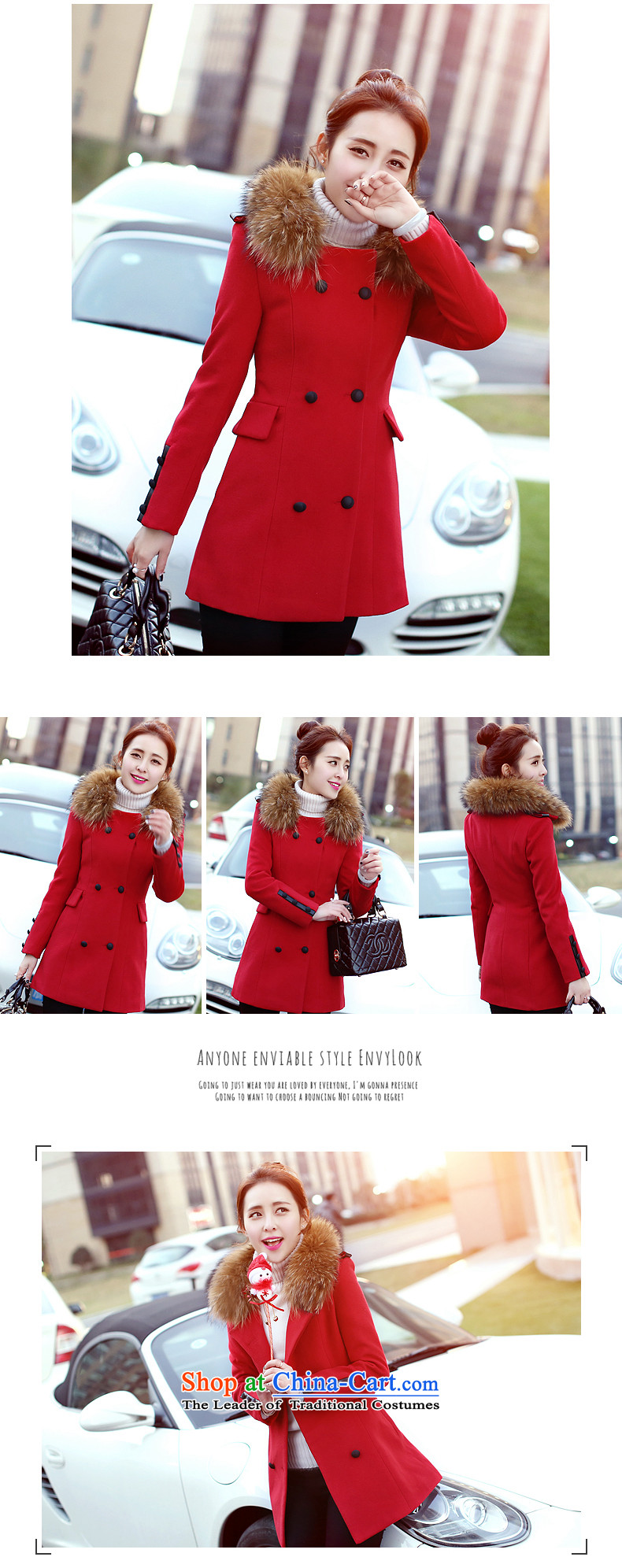 Sin has 2015 winter clothing new Korean citizenry video thin solid color minimalist gross? female red jacket S picture, prices, brand platters! The elections are supplied in the national character of distribution, so action, buy now enjoy more preferential! As soon as possible.