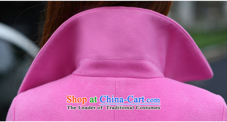 Sin has been loaded for autumn and winter 2015 Korean temperament and stylish solid color graphics thin hair? jacket minimalist female water Blue M picture, prices, brand platters! The elections are supplied in the national character of distribution, so action, buy now enjoy more preferential! As soon as possible.