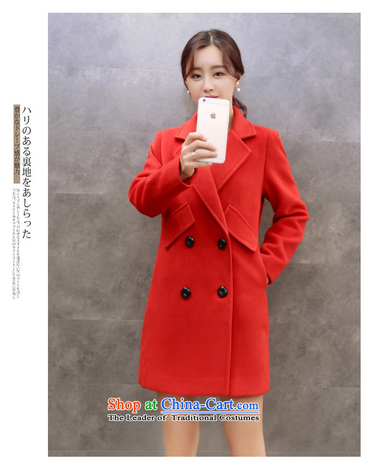 Nz Charlene Choi 2015 Fall/Winter Collections in the new Korean long suit for Gross Gross Jacket coat it? female 2002 Carmine L picture, prices, brand platters! The elections are supplied in the national character of distribution, so action, buy now enjoy more preferential! As soon as possible.