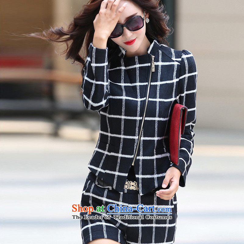 The new Korean autumn 1464#2015 version temperament aristocratic stylish gross?   Kit , L, black shorts Cheuk-yan Yi Yan Shopping on the Internet has been pressed.