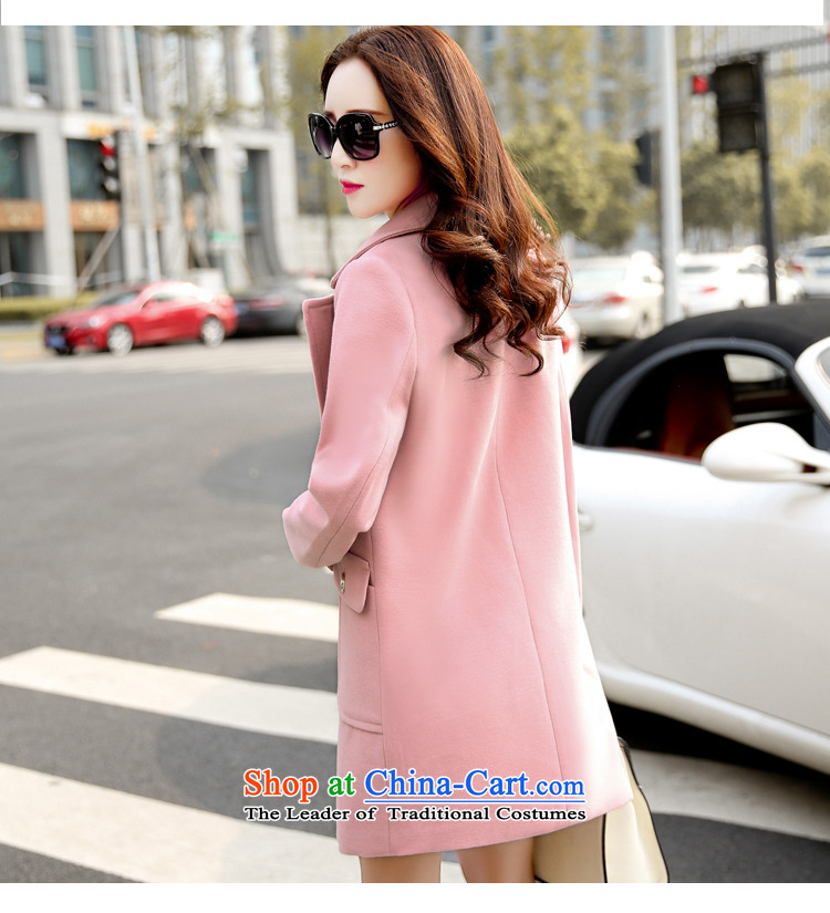 The OSCE detailed power? jacket women 2015 gross fall for women for winter new Korean version in Sau San long coats)? female 602 m White    M picture, prices, brand platters! The elections are supplied in the national character of distribution, so action, buy now enjoy more preferential! As soon as possible.
