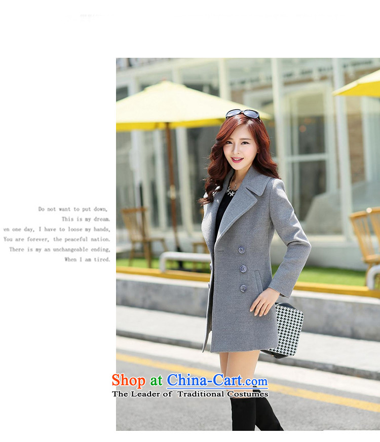 Mr Ronald know Korean girl who decorated in stylish long coats GT-6082 gross? gray XL Photo, prices, brand platters! The elections are supplied in the national character of distribution, so action, buy now enjoy more preferential! As soon as possible.