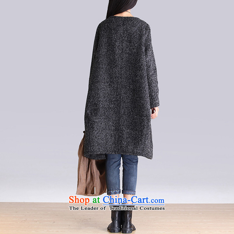 Equipment clothes for larger loose hair? coats that long jacket, gray M Equipment Yi (PUYI APPAREL) , , , shopping on the Internet