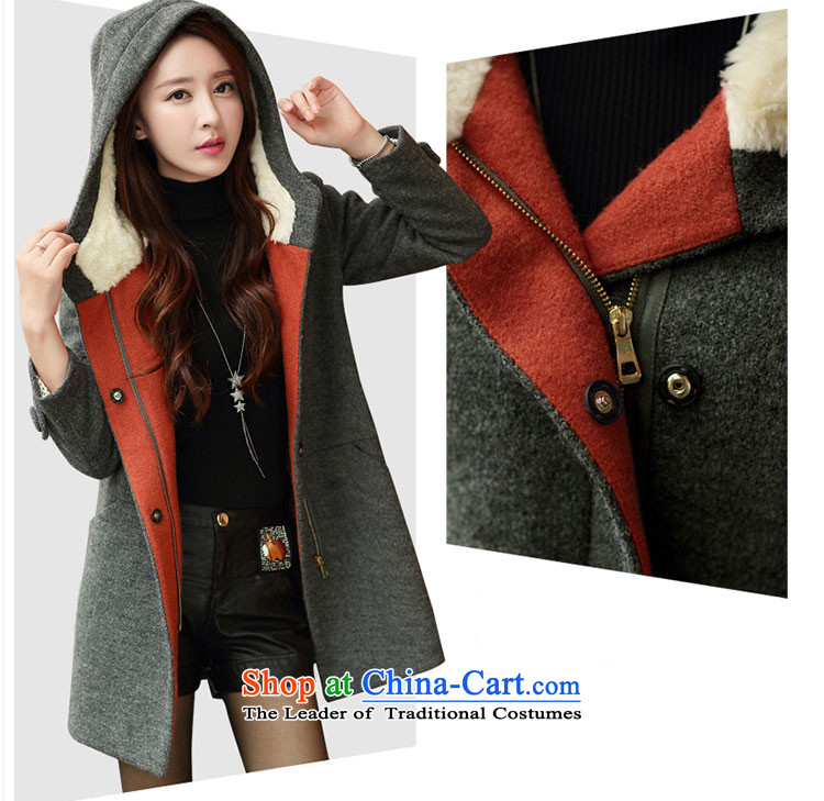 Ya Jennifer 2015 autumn and winter new Korean Sau San with cap plush coat jacket women gross? YNH2515 Qiu Xiang green L picture, prices, brand platters! The elections are supplied in the national character of distribution, so action, buy now enjoy more preferential! As soon as possible.