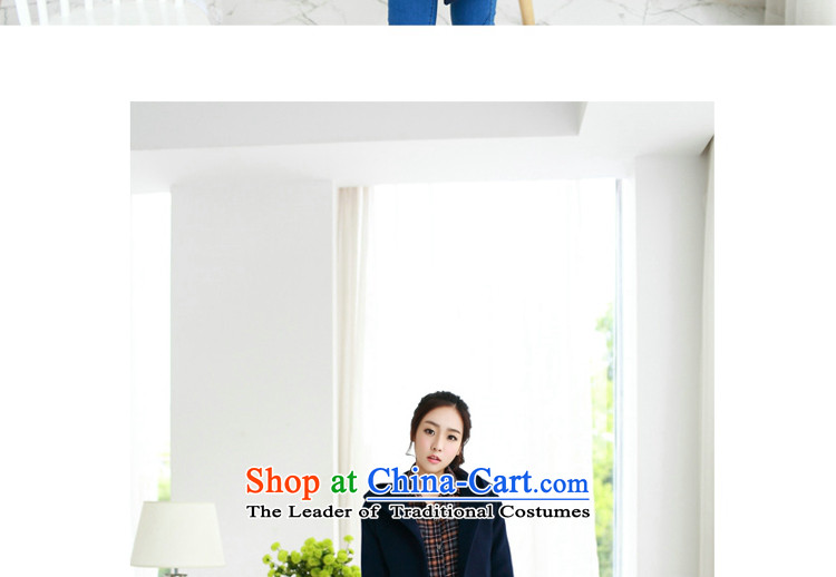 Optimize Products A to XL 2015 Korean version of the new large autumn and winter coats girl in women's long thin hair a graphics jacket female blue 4XL Photo, prices, brand platters! The elections are supplied in the national character of distribution, so action, buy now enjoy more preferential! As soon as possible.