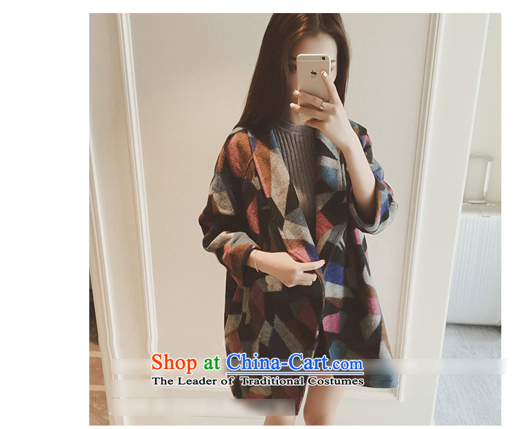  Wool coat women XZOO? Korean cashmere overcoat, long winter 2015 new map color  S picture, prices, brand platters! The elections are supplied in the national character of distribution, so action, buy now enjoy more preferential! As soon as possible.