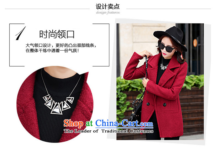 Up to 2015, the Netherlands New Korean version of autumn and winter is elegant and modern solid color graphics thin single rank Sau San tie gross jacket coat women? White L picture, prices, brand platters! The elections are supplied in the national character of distribution, so action, buy now enjoy more preferential! As soon as possible.